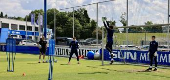 Individual goalkeeper training
